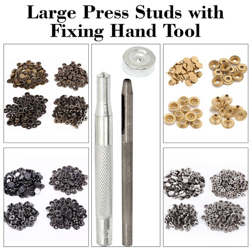 15mm large snap - 15mm, fasteners
