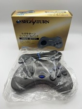 Sega Saturn - Grey Official Controller Pad Boxed HSS-0101- Japan Import-UK Stock