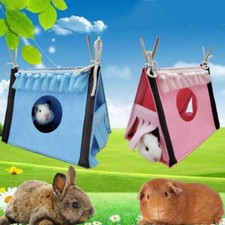 Blue Rabbit Hidden Tent Foldable Hamster Nest Corner Hideaway  Squirrel