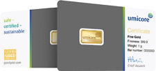 Umicore - 1 Gram Gold Bar