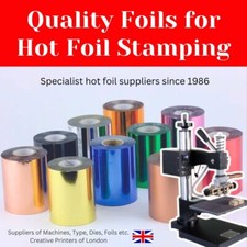 Metallic Hot Foils - 75mm