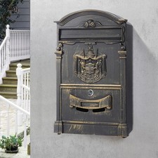 Large Vintage Outdoor Lockable