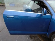 09 AUDI A3 CABRIOLET AUTO OFFSIDE FRONT LOCKING MECHANISM 04-13 BREAKING CAR