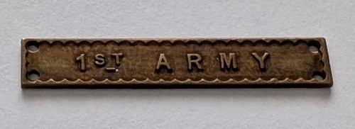 Original 1st army clasp ww2 - clasp,