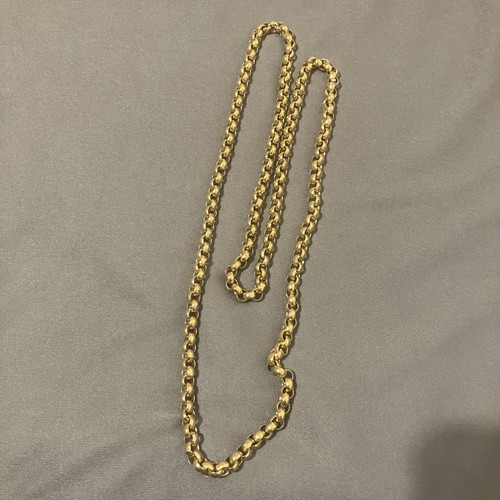 Vintage gold belcher chain - gold,