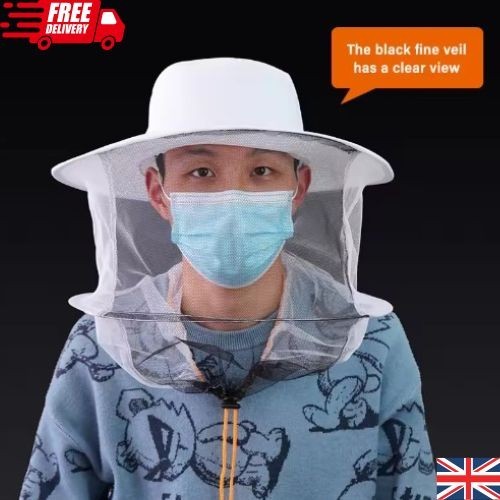 Beekeeper hat brim face - hat, w/brim