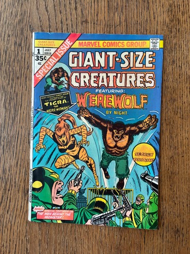 Giant sized creatures 1st - sized, 1