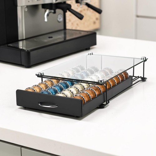 Coffee pods holder tempered - pods,