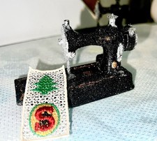 Hand-Made Singer 221K Featherweight Christmas Ornament  