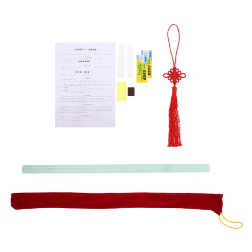 Reusable blue plastic dizi - plastic,