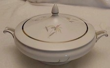 Vintage Chinastyle Simpsons Potteries Ltd England Lidded Tureen Whispering Grass