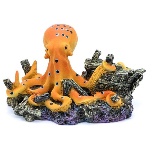 Scarry aquarium resin decor - aquarium,