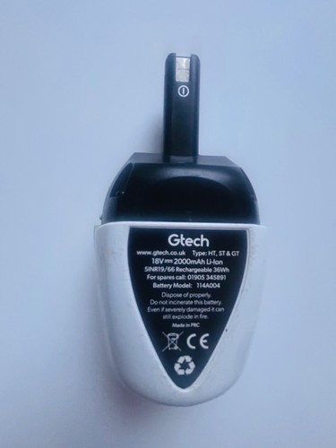 Gtech battery 114a004 parts - gtech,