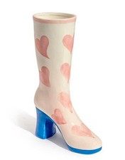 Ceramic Flower Pink Boot