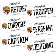 Maryland State Police Ranks &