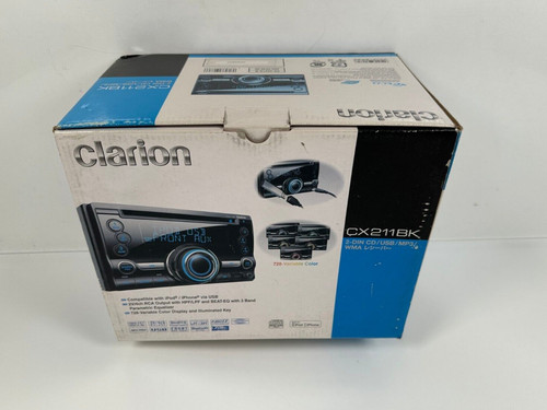 Clarion cx211bk car - (new),