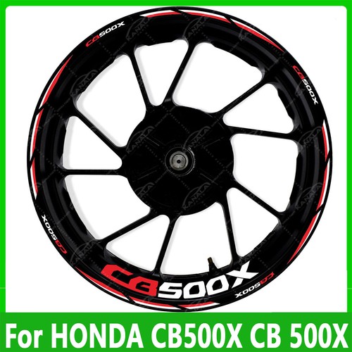Motorcycle bike wheel - , decals