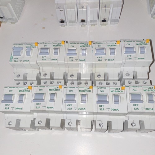 Crabtree mcb rcd rcbo 32a - rcbo,