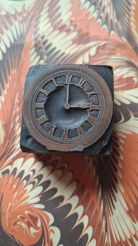 Copper wood letterpress - wood,
