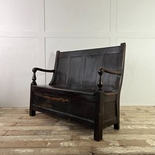 Antique Early 19th C. Pine Box