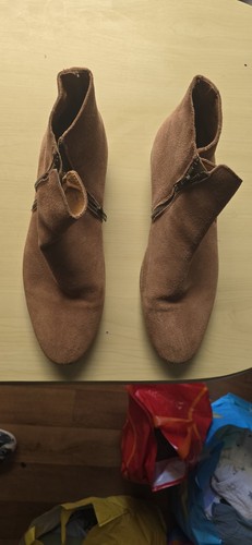 Mens mid tan suede ankle - , boots