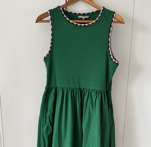 Oliver bonas green midi dress - bonas,