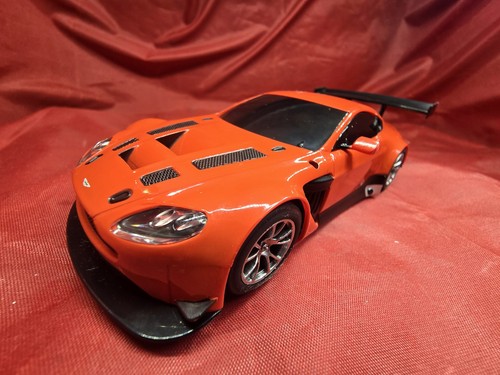 Scalextric red aston martin - scalextric,