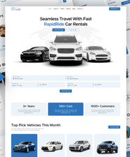DELUXE CAR RENTAL WEB DESIGN