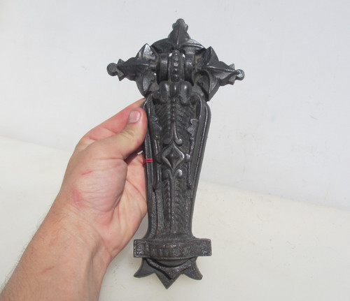 Antique iron door knocker art - antique,