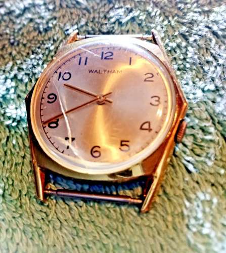 Waltham vintage gold - waltham, plated