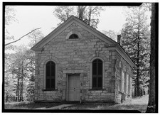 Stone Church Building 1937