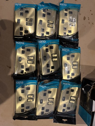 Click deco usb - click, 2-gang
