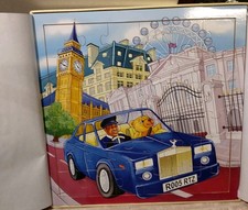 The Ritz London "Arlington Bear Takes A Tour" Boxed Jigsaw Puzzle by Buwier