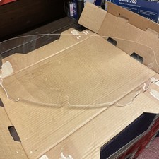 Screen wind shield in clear for a Harley Davidson Street Glide 7 inches  tall 