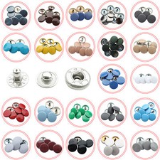 Press Studs Multicolour Caps