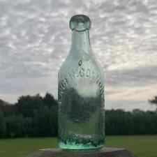 Spencer. Connor & Co Manchester Antique Glass Vintage Bottle