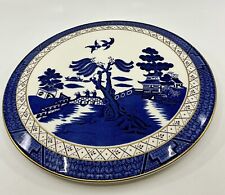 BOOTHS REAL OLD WILLOW CAKE STAND 28 CM DIA SH29