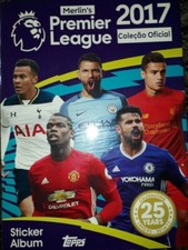 TOPPS BRAZIL 2017 EMPTY SOFT COVER OFFICIAL STICKER ALBUM MERLIN PREMIER LEAGUE