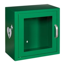 Defibrillator AED Wall Cabinet With Alarm Fits All Popular AED Brands