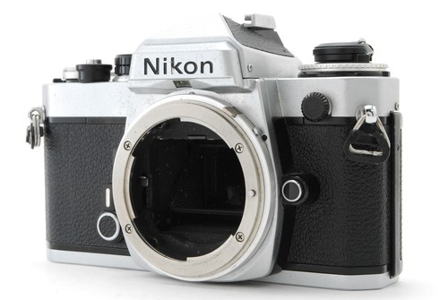 Nikon silver 35mm slr - nikon, film