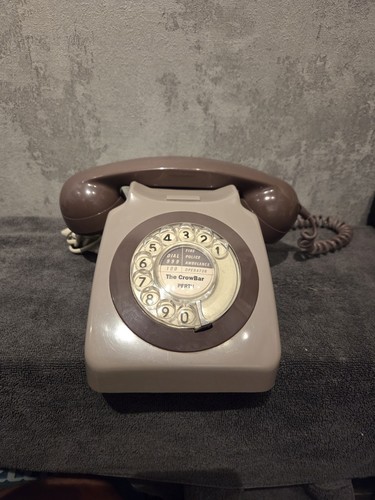 Vintage rotary dial telephone - vintage,