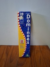 Vintage Dominoes 28 Tiles