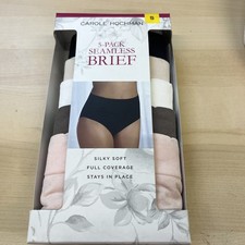 Carol Hochman Seamlesa Brief S 5 Pack Silky Soft Full Coverage