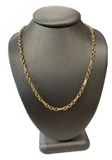 9ct Yellow Gold Belcher Figaro