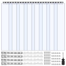 VEVOR Strip Curtain PVC Door