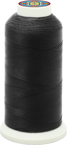 Bonded nylon thread black - nylon, #69
