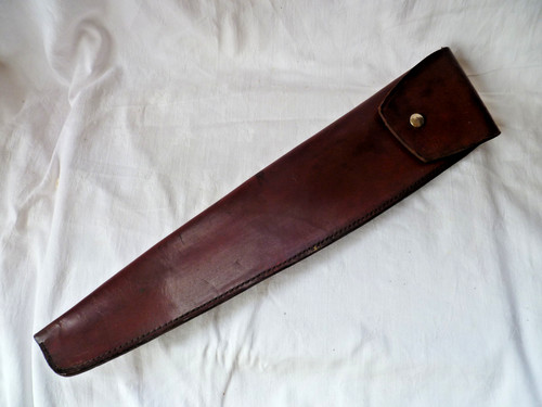 Hand made leather scabbard - leather,