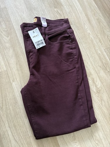 Next burghandy bootcut jeans - next,