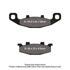 EBC Brake Pads DMX Front Left