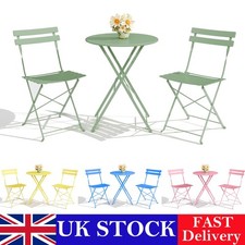 Piece metal bistro set - metal,